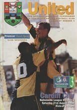 Cambridge United v Cardiff City 31-Aug-1996