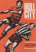 Hull City v Carlisle United 19-Aug-1967