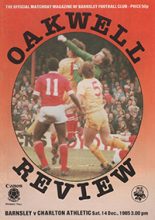 Barnsley v Charlton Athletic 14-Dec-1985