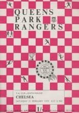 Queens Park Rangers v Chelsea 21-Feb-1970