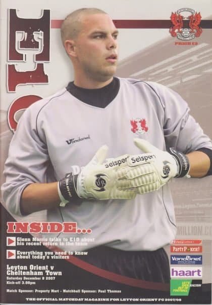 Leyton Orient v Cheltenham Town 08-Dec-2007