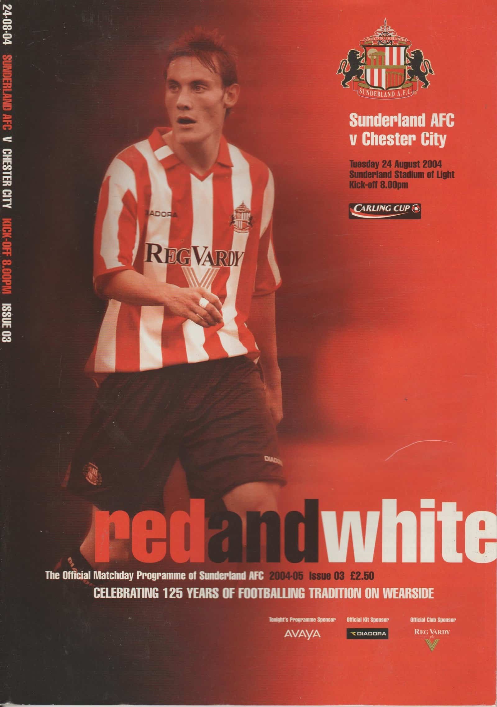 Sunderland v Chester City 24-Aug-2004