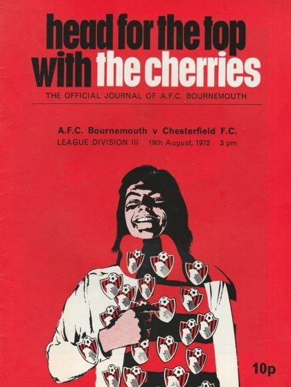 AFC Bournemouth v Chesterfield  19-Aug-1972