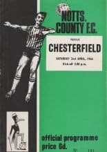 Notts County v Chesterfield 02-Apr-1966