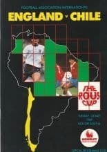England v Chile  23-May-1989