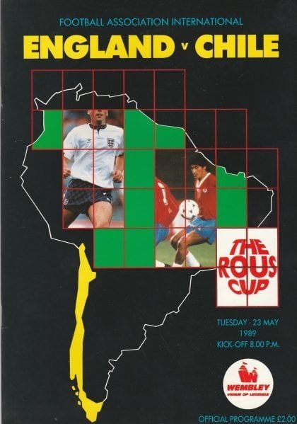 England v Chile  23-May-1989