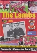Tamworth v Cirencester Town 27-Oct-2001