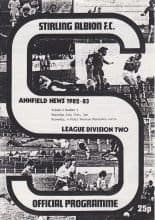 Stirling Albion v Civil Service Strollers 31-Jul-1982