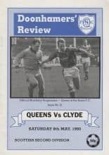 Queen of the South v Clyde 08-May-1993