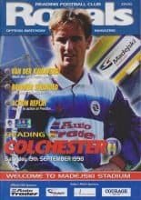 Reading v Colchester United 19-Sep-1998