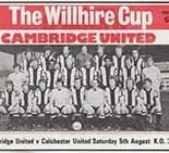 Cambridge United v Colchester United 05-Aug-1978