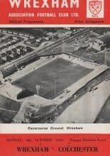 Wrexham v Colchester United 06-Oct-1969