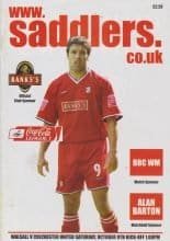 Walsall v Colchester United 09-Oct-2004