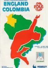 England v Colombia  24-May-1988
