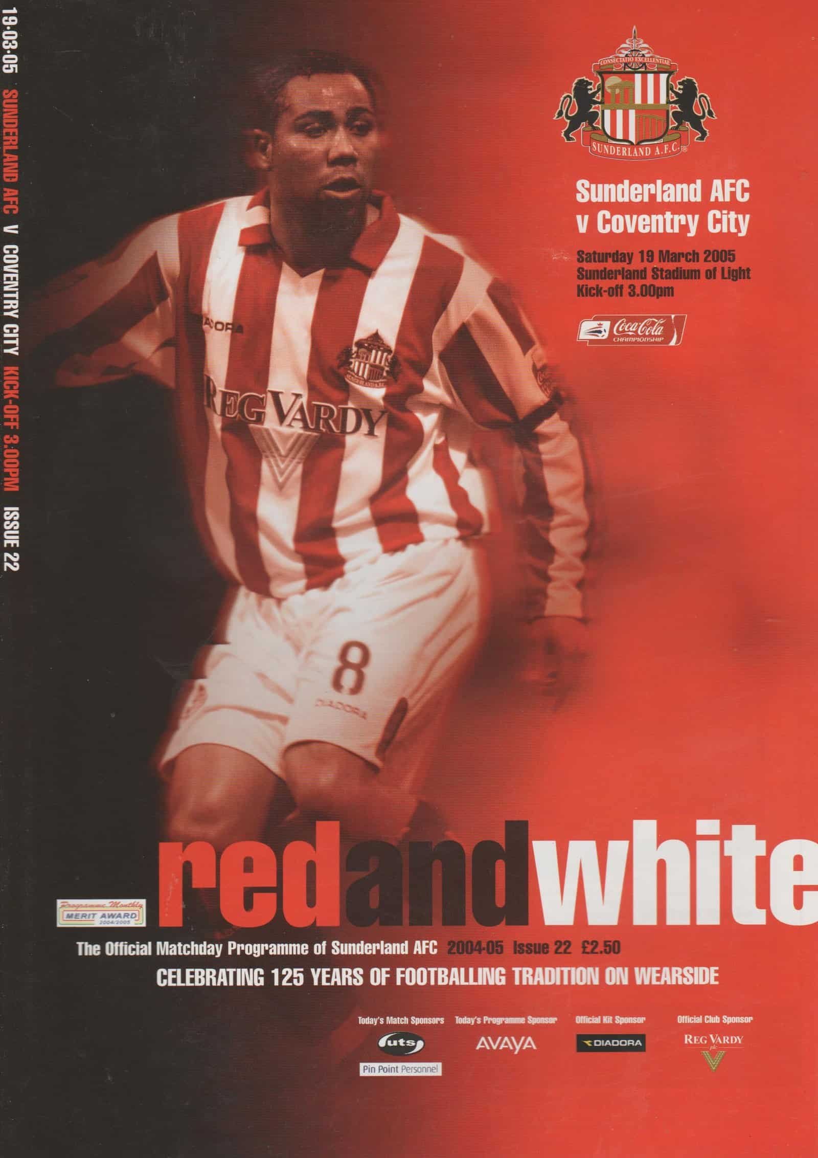 Sunderland v Coventry City 19-Mar-2005