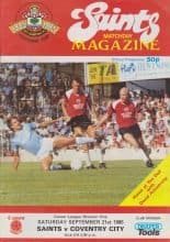 Southampton v Coventry City 21-Sep-1985