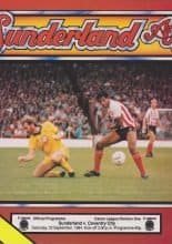 Sunderland v Coventry City 22-Sep-1984