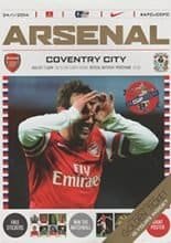 Arsenal v Coventry City 24-Jan-2014
