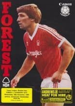 Nottingham Forest v Coventry City 28-Dec-1983