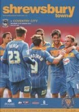 Shrewsbury Town v Coventry City 31-Aug-2013