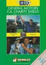 Coventry City v Everton  01-Aug-1987