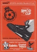 Southampton v Crystal Palace 13-Dec-1988