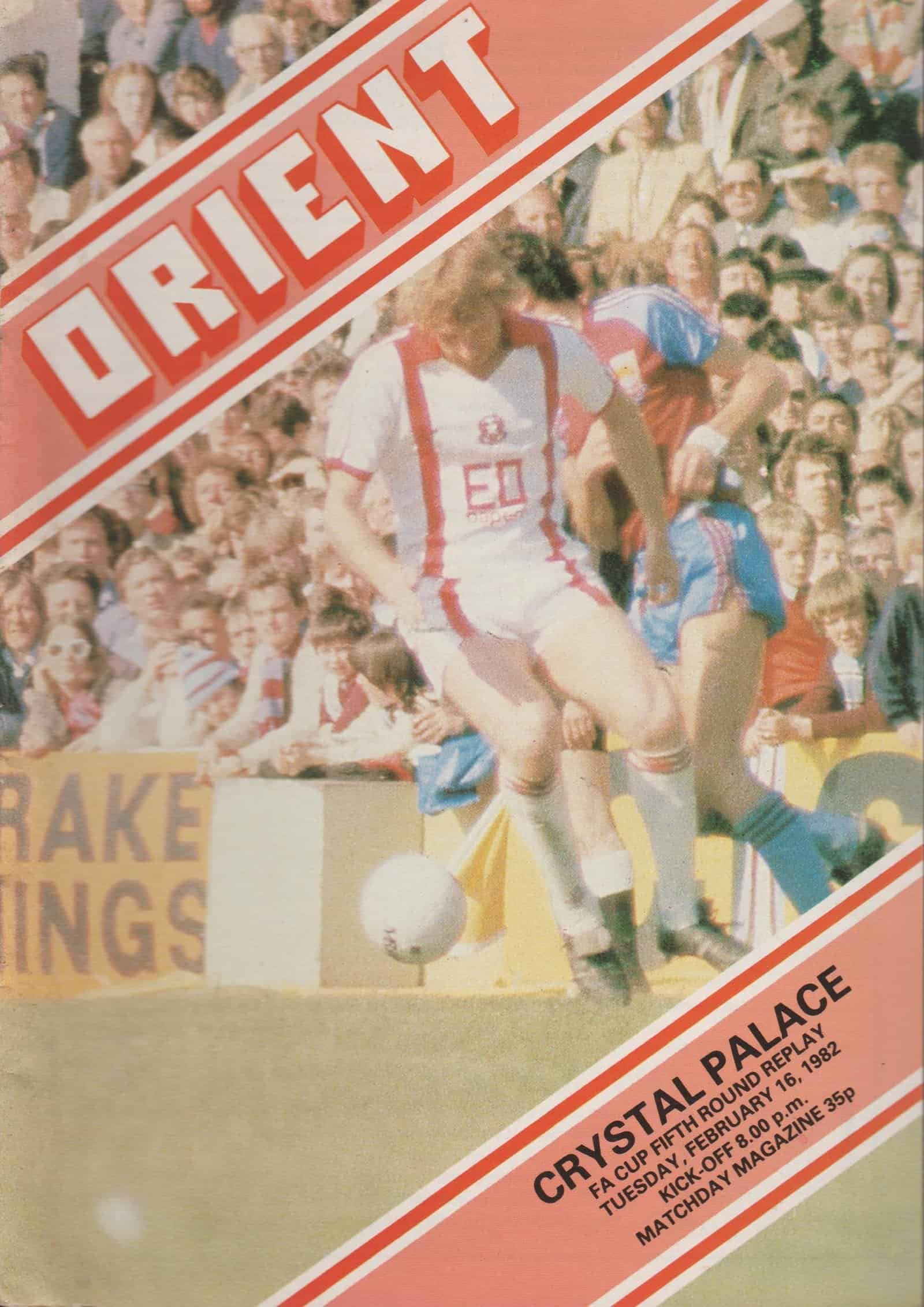 Leyton Orient v Crystal Palace 16-Feb-1982