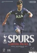 Tottenham Hotspur v Crystal Palace 20-Sep-2015