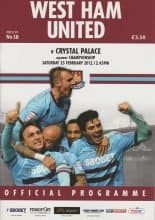 West Ham United v Crystal Palace 25-Feb-2012