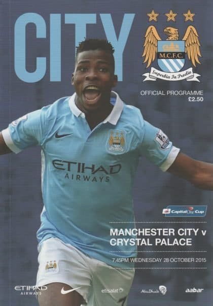 Manchester City v Crystal Palace 28-Oct-2015