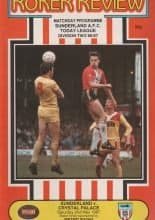Sunderland v Crystal Palace 02-May-1987