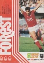 Nottingham Forest v Crystal Palace 05-Nov-1986