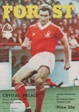 Nottingham Forest v Crystal Palace 06-Dec-1980