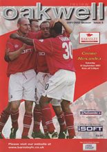 Barnsley v Crewe Alexandra 15-Sep-2001