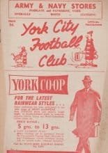 York City v Crewe Alexandra 20-Aug-1962