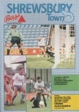 Shrewsbury Town v Crewe Alexandra 09-Nov-1990