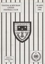 Tooting & Mitcham United v Croydon 22-Dec-1990