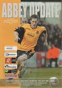 Cambridge United v Dagenham & Redbridge 29-Apr-2006