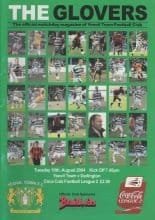 Yeovil Town v Darlington 10-Aug-2004