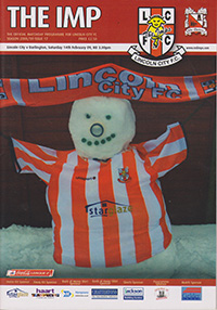 Lincoln City v Darlington 14-Feb-2009