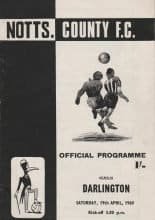 Notts County v Darlington 19-Apr-1969