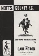 Notts County v Darlington 21-Oct-1970