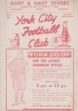 York City v Darlington 22-Apr-1961