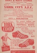 York City v Darlington 26-Dec-1964