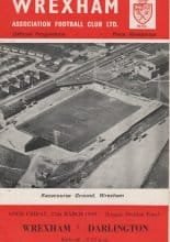 Wrexham v Darlington 27-Mar-1970
