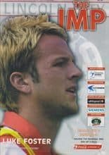 Lincoln City v Darlington 31-Dec-2005