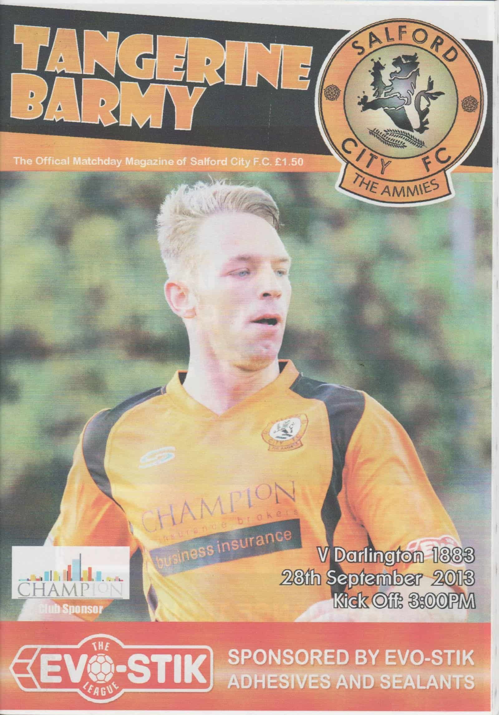 Salford City v Darlington 1883 28-Sep-2013