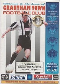 Grantham Town v Dartford 19-Aug-2000