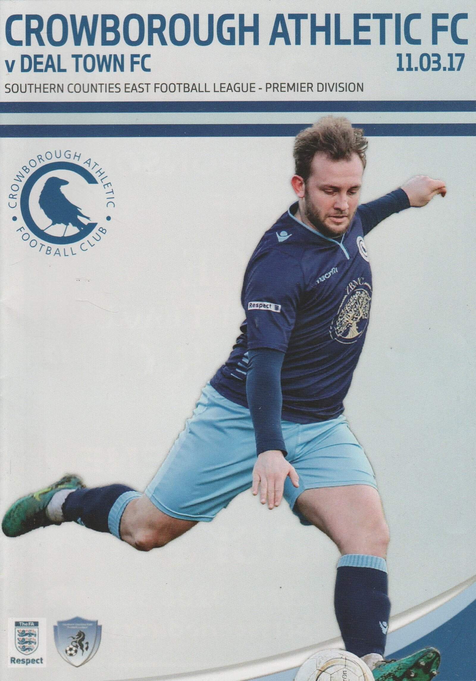 Crowborough Athletic v Deal Town   11-Mar-2017