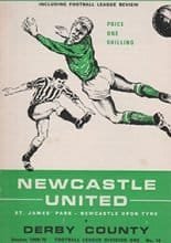 Newcastle United v Derby County 13-Sep-1969